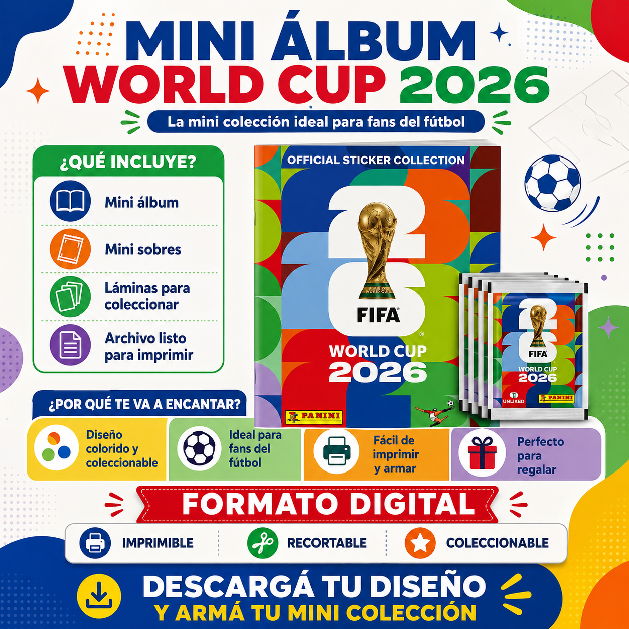 Mini Álbum USA 2026