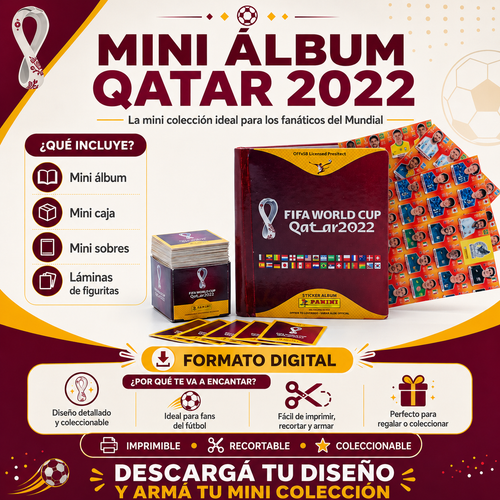 Mini Álbum Qatar 2022